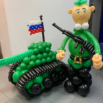 Композиция из шаров 7000