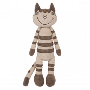 Мягкая Игрушка MAXITOYS, Кот Полосатик, 33 см